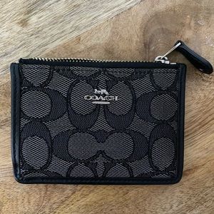 COACH BLACK Wallet